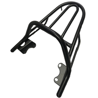 Support de porte-bagages pour moto, fait sur mesure, vente en gros, couleur noir, pour selle, Kit d'étagère