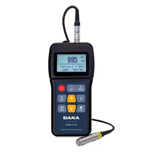 DANA-C310 Portable digital Auto Car Paint Film Thickness Meter 0-1250um Fe/NFe Eddy Current Effect measuring Electronic