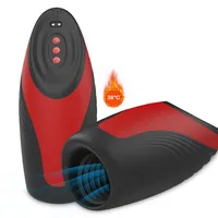 ReinCool elektrische automatische Sexspielzeug beheizte Masturbation Cup Maschine für Mann männlichen Penis saugen Massage gerät masturbieren Vibrator