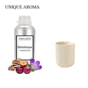 Aceite Aromático para Velas <span class=keywords><strong>Bibliotheque</strong></span> de Aroma Único, Aceite Perfumado para Velas Decorativas de Aromaterapia al por Mayor para Decoración del Hogar - Product Image 1