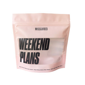 Kantung Berdiri Matte Cetak Kustom Kantung Plastik Kemasan Kabut Tubuh Mylar dengan Kunci Zip - Product Image 1