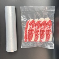 Sacs sous vide personnalisés en PA/PE de qualité alimentaire pour viande, porc, bœuf, fruits de mer, riz, lait, aliments pour animaux avec logo personnalisé et thermoscellage