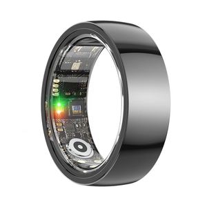 CITICITY IP68 Waterproof Smart Finger Ring Heart Rate <b>Sleep</b> Monitoring Sport Health Tracker Smart Ring for Men Women Family Heal - Product Image 1