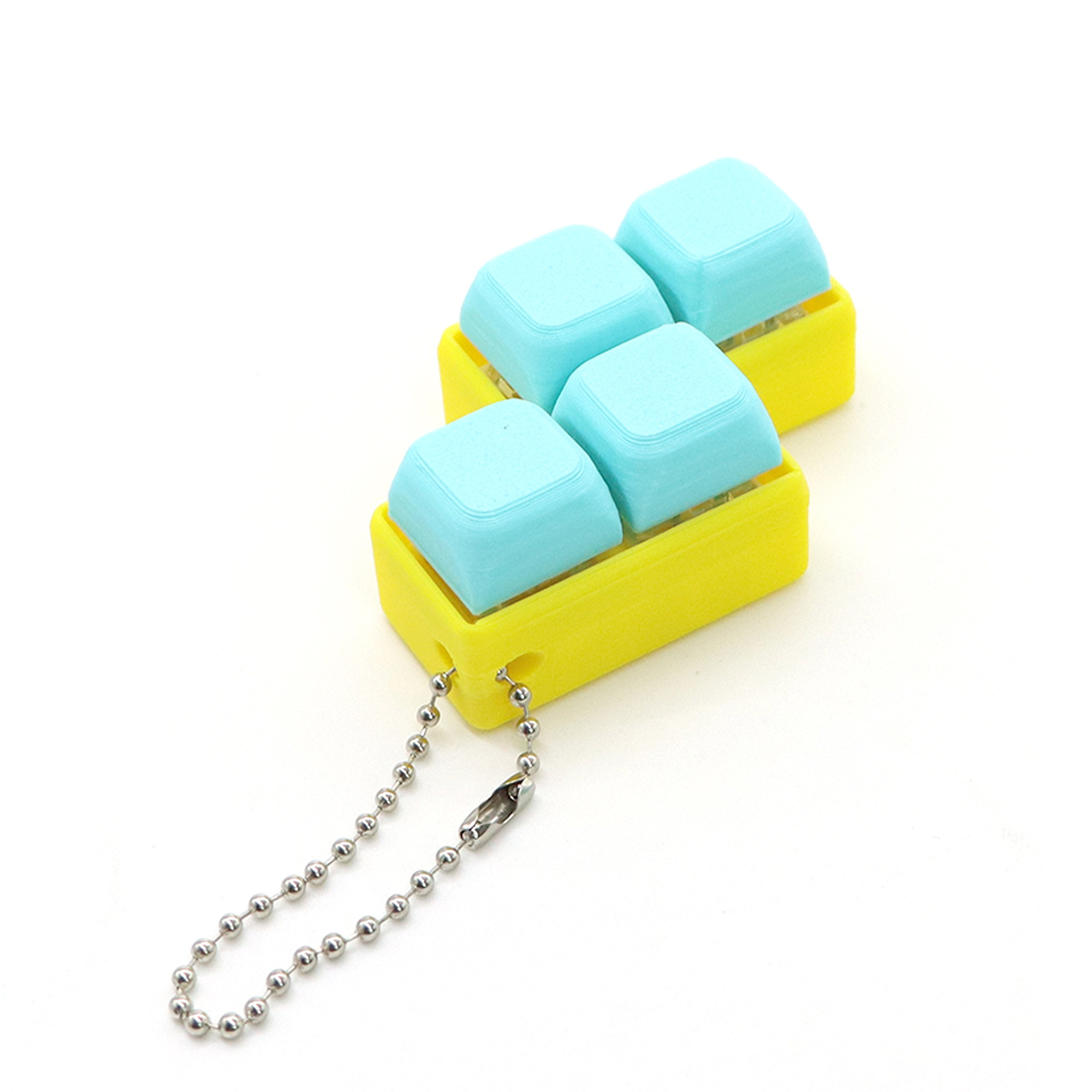Tetris - Quatre touches en zigzag, couleur aléatoire