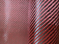 Rouleau de Tissu Fibre de Carbone et Aramide Imperméable pour la Décoration Automobile