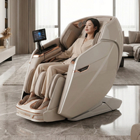 Fauteuil de massage moderne inclinable SL-Track et à massage profond, pour la maison et le bureau