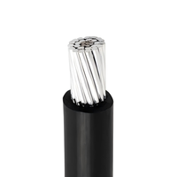 # Câble d'alimentation 2/0 AWG Pecan en ACSR recouvert de HDPE 15 kV, conducteur aérien isolé pour projet de réseaux électriques aux Philippines