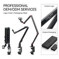 Support de microphone professionnel de studio en métal robuste pour podcast, bras articulé pour micro SM7B, fourni en gros par une usine avec 18 ans d'expérience
