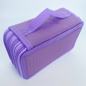 <span class=keywords><strong>Astuccio</strong></span> per matite con 3 cerniere con disegno artistico a matita per studenti di cancelleria di grande capacità - Product Image 6