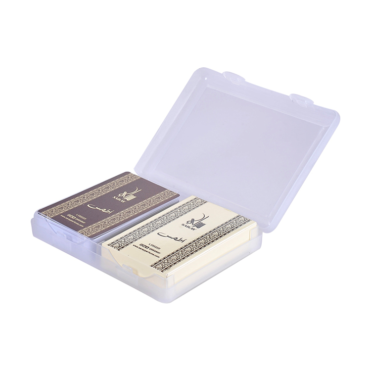 Imperméable adapté aux besoins du client en plastique cartes à jouer ligne papier de poker cartes à jouer poker card maker