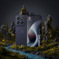 Smartphone MOTO G87 5G de 6.78" con Pantalla AMOLED en Inglés, Procesador Octa Core Pantone Overture (256GB RAM, Batería de 5200mAh, Doble SIM) PBBS0002SE