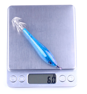 Esca Artificiale Luminosa da Pesca a Forma di Polpo Calamaro Gamberetto con Ancoretta <span class=keywords><strong>per</strong></span> <span class=keywords><strong>Totanare</strong></span> 95mm 6g - Product Image 4