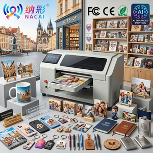 Impresora UV de Escritorio 4060 con IA para Negocios de Regalos Personalizados, para Carcasas de Teléfono, Pelotas de Golf, Imanes de Refrigerador, Monedas, Compatible con IA, Fácil de Operar, Relieve <span class=keywords><strong>3D</strong></span> - Product Image 1