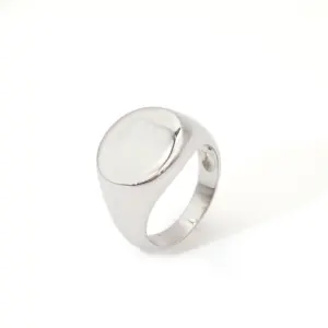 Classic Shiny Polishing Plain 925 Sterling Silver Men Ring