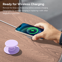 Nouveau support de téléphone magnétique flexible et étanche en silicone souple avec logo personnalisé 2026, compatible avec les séries et couleurs personnalisées