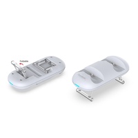 Double chargeur TP5-2508 pour PS5 manette de jeu sans fil Station de charge contrôleur siège de Station de charge avec cadre de Support de stockage