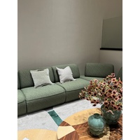 Coussin décoratif luxueux en jacquard Sheneyron 45x45 cm, motif géométrique abstrait moderne brodé, adapté aux lits et aux hôtels