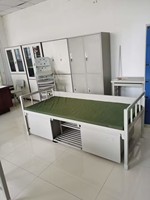 Mobilier Offre Spéciale Lit superposé TRIPL Lit à deux étages en métal Cadre Queen Size en acier Mur pliant Besi Bett