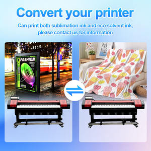 Machine de transfert thermique à double tête I1600 personnalisée de 1,6 m (6 pi) pour cuir, imprimante jet d'encre par sublimation pour papier de transfert thermique - Product Image 4