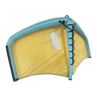 Voile gonflable à main pour le wingfoil, le surf et le kite KW02, sports nautiques, wingfoil 3M/4M/5M/6M, kitesurf, planche SUP, hydrofoil