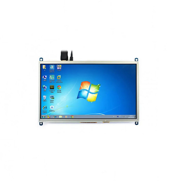 10.1 inch HD MI LCD Display Module Resistive Touch Screen 1024x600 Resolution Support RPI 3B 3B+ Raspberry Pi Zero Zero W WH
