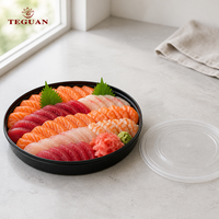Bol jetable en PP de qualité alimentaire, durable, avec couvercle à clipser, pour sushis, gâteaux, nouilles, soupes chaudes/froides, service à emporter – Grande demande en usine