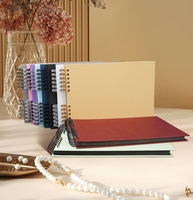 Scrapbook Photo Album DIY Set Scrap Book Album Hardcover Pictures Book pour Mariage Anniversaire Noël Fête des Mères