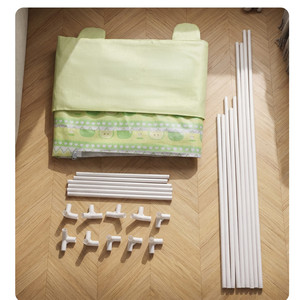 Grande tente <span class=keywords><strong>de</strong></span> jeu pliable pour chat d'intérieur avec fenêtre en maille, enclos portable pour chatons en gestation ou en convalescence - Product Image 6