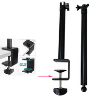 Kit de pince à bras magique 360 °   Rotule de caméra pour moniteur, flash, lumière LED, microphone, cage de caméra, caméra d'action, téléphone portable