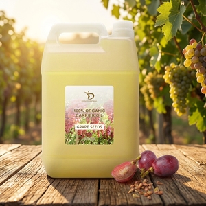 <span class=keywords><strong>Huile</strong></span> de pépins de <span class=keywords><strong>raisin</strong></span> pure biologique pressée à froid en gros pour les soins de la peau et les massages corporels, en vrac 1kg, <span class=keywords><strong>huile</strong></span> de support naturelle - Product Image 1