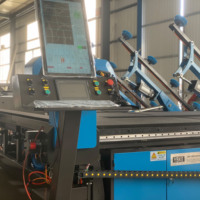 Mesa de Carga para Corte de Vidrio CNC, Válvula SMC de 3-19 mm, Máquina Automática de Corte de Vidrio para Línea de Producción de Vidrio Aislante