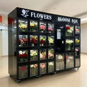 Distributeur automatique de fleurs en libre-service 24h/24, écran tactile intelligent, boîte à fleurs fraîches, distributeur automatique de fleurs pour centre commercial - Product Image 2