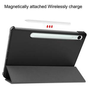 Étuis de protection robustes en cuir PU à <span class=keywords><strong>coque</strong></span> rigide de conception classique personnalisés pour tablettes Samsung Tab <span class=keywords><strong>S9</strong></span> Fe 11 - Product Image 4