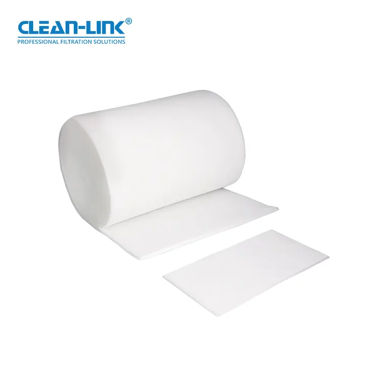 Hot selling G4 Washable Roll Synthetic Fiber Filter Media