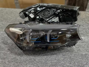 Faros Delanteros G30/G38 para BMW Serie 5 525i 530i 535i 540i 2018-2020, Actualización Estilo <span class=keywords><strong>F90</strong></span> M5, Luces LED Delanteras DRL, Accesorios Automotrices - Product Image 5