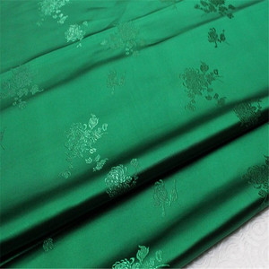 Smooth Shiny Molti Colori Jacquard Brocade Fabric 75 centimetri In <span class=keywords><strong>Raso</strong></span> per Cappotto Pantaloni Del Vestito Cheongsam - Product Image 5