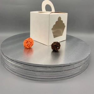 Luxury Cake Board Wedding Party Christmas Cake Drum Round With Logo Custom - Product Image 4