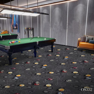 Rollo de alfombra de nailon con patrón Floral moderno personalizado para revestimiento de suelo de oficina, hotel o hogar - Product Image 6