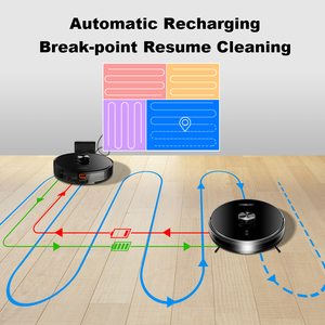 Robot Vacuum Cleaner Liectroux Lds ,laser Lidar Navigation,wet & <b>Dry</b> <b>Mopping</b>,6500pa Suction,multi-floor Map,carpet Boosting X6( - Product Image 2