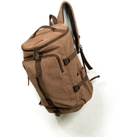Sac à dos vintage en toile pour homme, idéal pour les voyages, le travail et la randonnée, avec compartiment portable pour ordinateur portable et respirant pour les essentiels