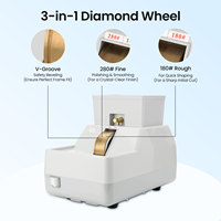 Optical eye instruments Manual Lens Edging and Grinding Machine 1-year Warranty Optical lens Hand edger Optical equipment