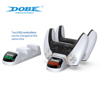 Station de charge double DOBE OEM avec indicateur LED pour manette PS5 DualSense, accessoires de jeu