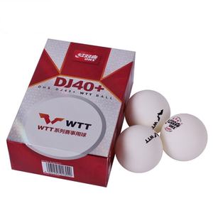 Balles de <span class=keywords><strong>tennis</strong></span> de table blanches approuvées DHS <span class=keywords><strong>DJ</strong></span> 40 + ITTF - Product Image 1