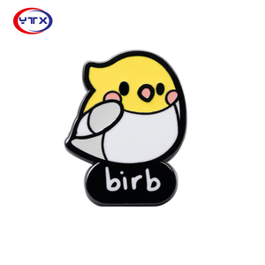 Serie di Distintivi Commemorativi Placcati Oro con Animali Domestici Carini, Forma e Colore Abbinabili Liberamente, Spille Raffinate Staccabili - Product Image 3