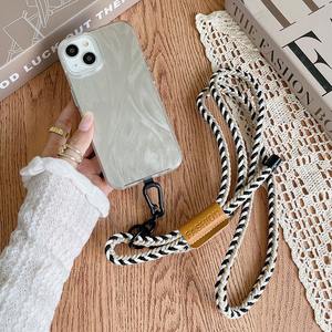 Coloré à la main <span class=keywords><strong>téléphone</strong></span> épaule corde <span class=keywords><strong>téléphone</strong></span> étui support <span class=keywords><strong>bandoulière</strong></span> <span class=keywords><strong>collier</strong></span> robuste caméra sangle unisexe longue Smartphone cou sangle - Product Image 2