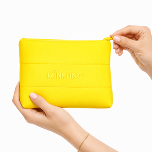 Bolsa de Cosméticos MINFUNG para Mujer, Acolchada, de Neopreno, con Cierre, Ecológica, Impermeable, Portátil, Organizador de Productos para el Cuidado de la Piel - Product Image 2