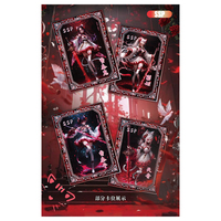 Vente en gros Lingdong Demoned TCG Slayers Goddess Cute Sexy Enamel Metal Vol.1, Cartes de collection de jeu de société d'anime japonais