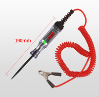 Testeur de circuit de tension pour voiture et camion 6V 12V 24V, sonde de diagnostic automobile, stylo de test, ampoule, stylo de mesure électrique, outils de réparation