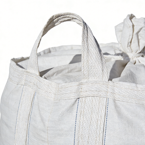 Sac Jumbo PP de 1 tonne à fond plat ouvert pour mortier et <span class=keywords><strong>béton</strong></span> sec 1000 kg FIBC <span class=keywords><strong>Big</strong></span> <span class=keywords><strong>Bag</strong></span> - Product Image 5