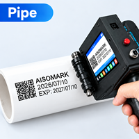 Machine de codage automatique portable ASK 12,7 mm de haute qualité, imprimante jet d'encre TIJ pour sacs en papier souple, codage d'emballage, date d'expiration, QR